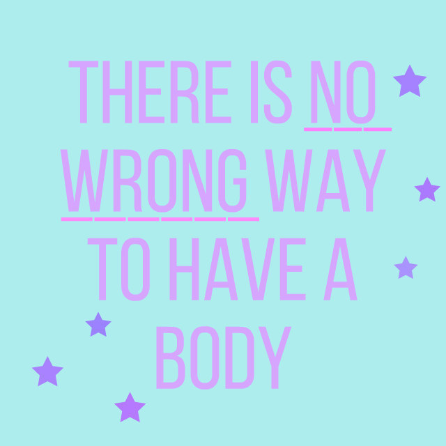 STOP HATING YOUR BODY